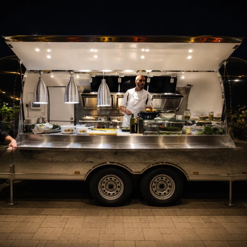Coffee Van Equipment - Food truck, kawiarnia na przyczepie, pojazd