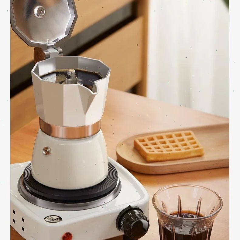 Coffee Equipment Pour Over - Ekspres do kawy Moka z okrągłą